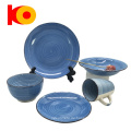 Heißverkaufs handbemalte 20 -pcs -Geschirr Set Keramik Steinware Abendessen Sets